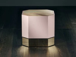 GIOPAGANI Лакированный восьмиугольный журнальный столик Senza fine