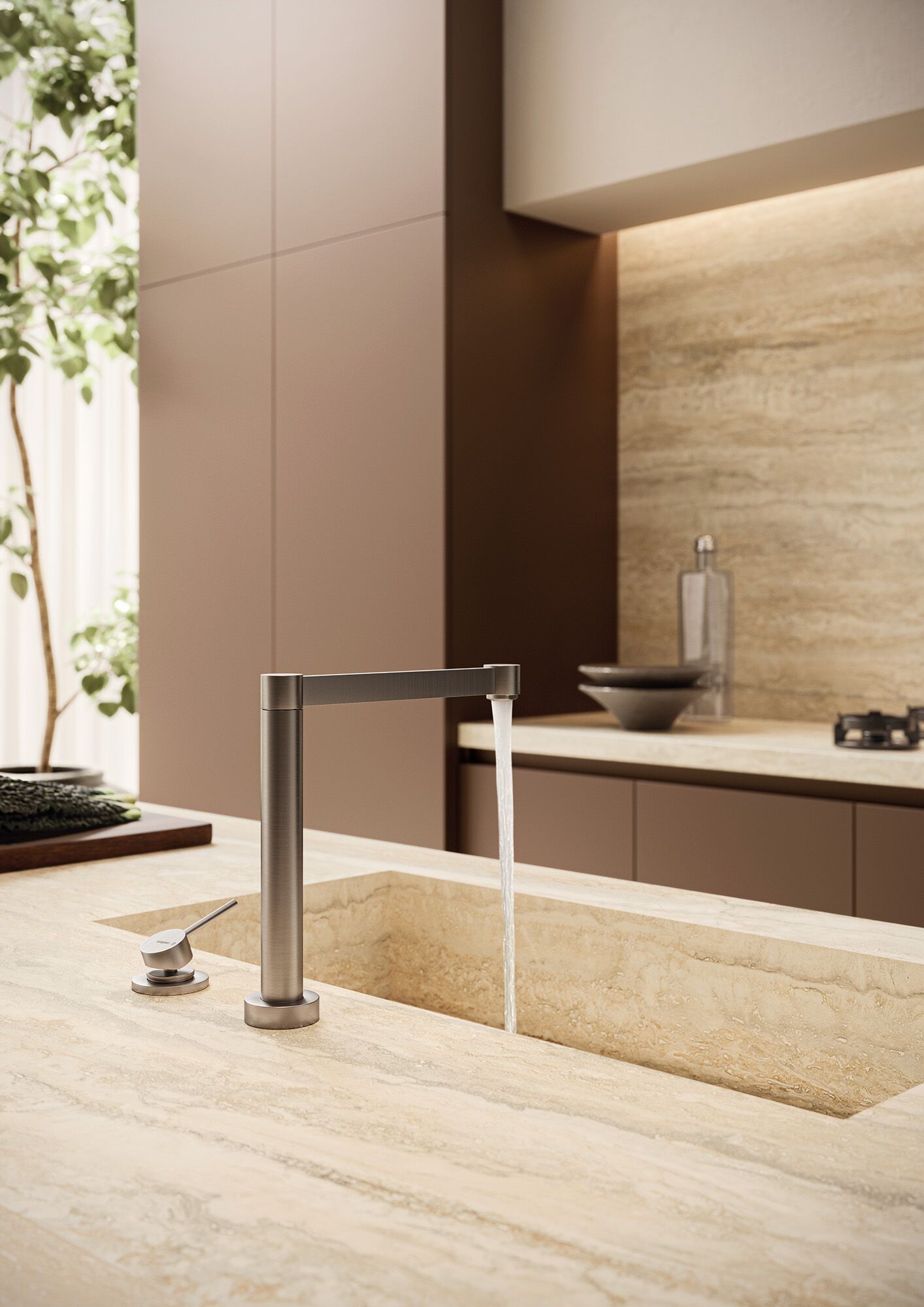 Смеситель для кухни с 2 отверстиями Newform X-TREND KITCHEN ARCH-00098418 - Вид №2