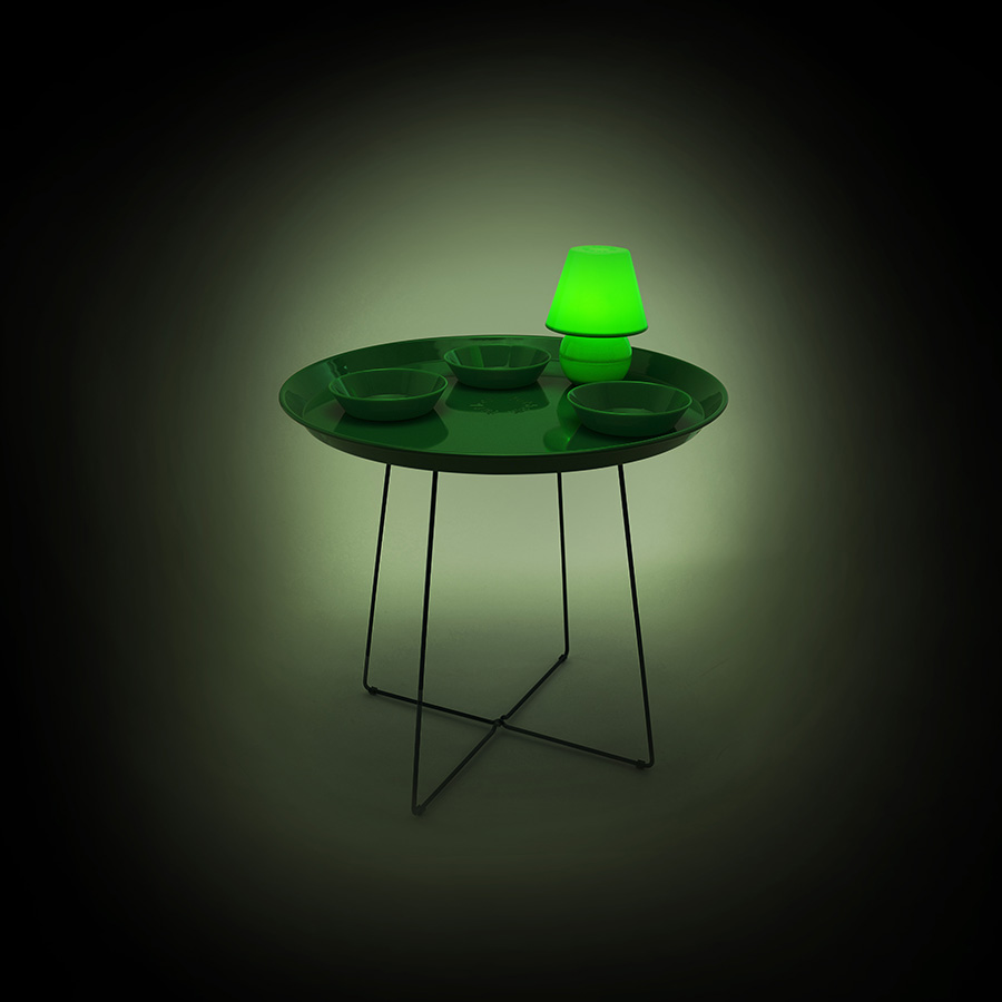 Поднос с лампой Snacklight, оранжевый Fatboy 100560 - Вид №2