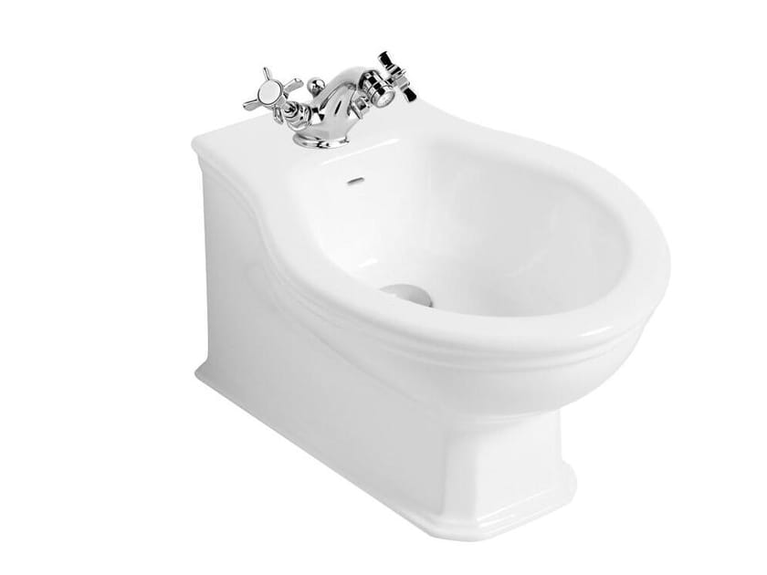 Керамическое подвесное биде с переливом Gaia Mobili Complements ARCH-00095973