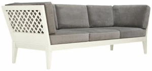 JANUS et Cie 3-х местный алюминиевый диван Quadratl