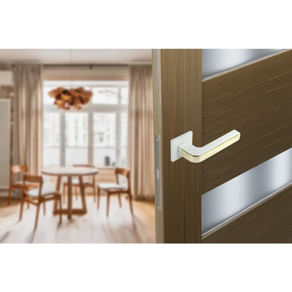 Дверные ручки Edson EDS-174B-Q2 белые для межкомнатных дверей 85170514 STLM-0059410 - Вид №9