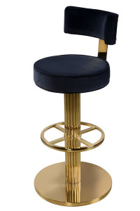 MTIJL004 Барный стул в стиле ар-деко ijlbrown