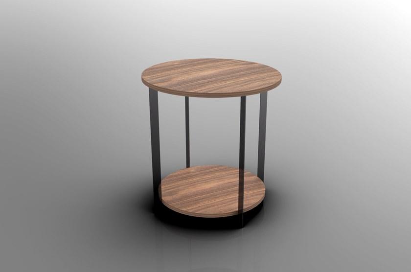 EmmeBi Круглый деревянный журнальный столик sun-id-1488266 - Вид №4