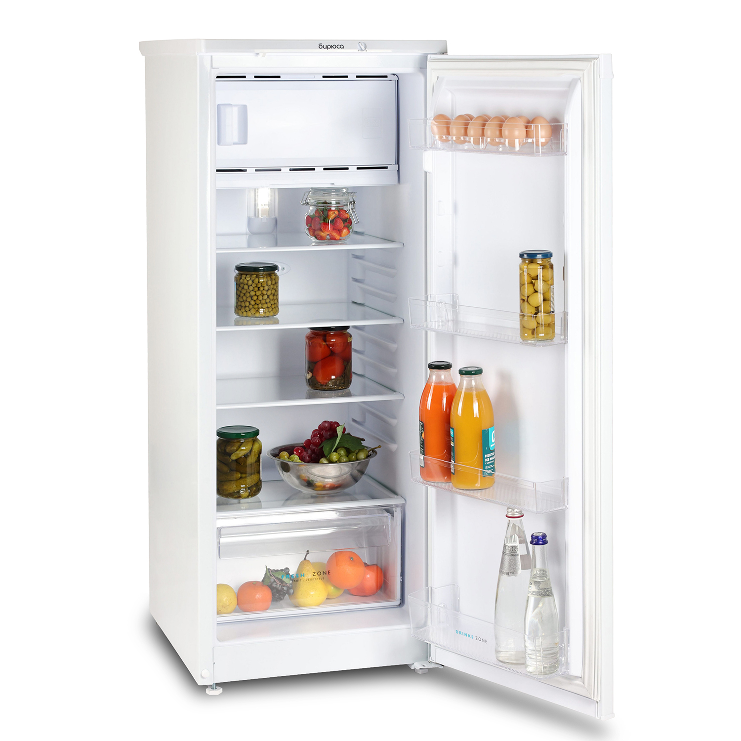 9283690 Холодильник компактный   БИРЮСА 410 белый STDN-0098820 - Вид №4