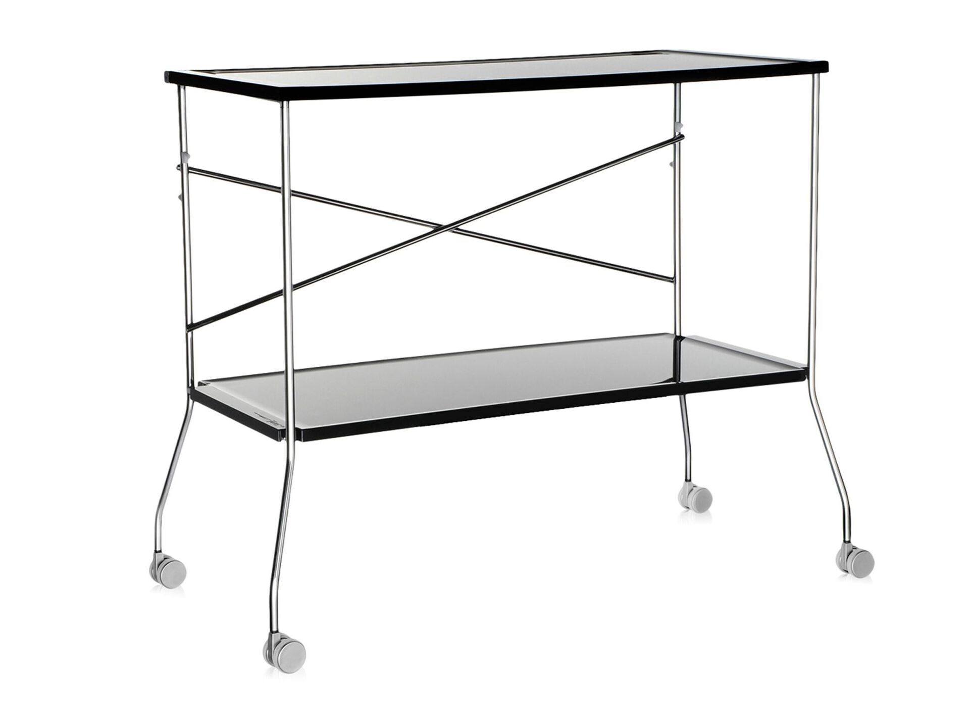 Хромированная стальная складная тележка для еды Kartell FLIP ARCH-00134517 - Вид №18