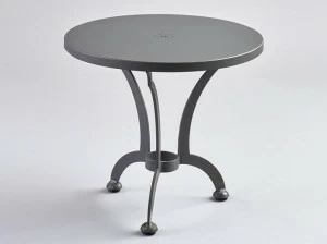 OFFICINACIANI Круглый садовый столик из железа Archi Gf4013ct