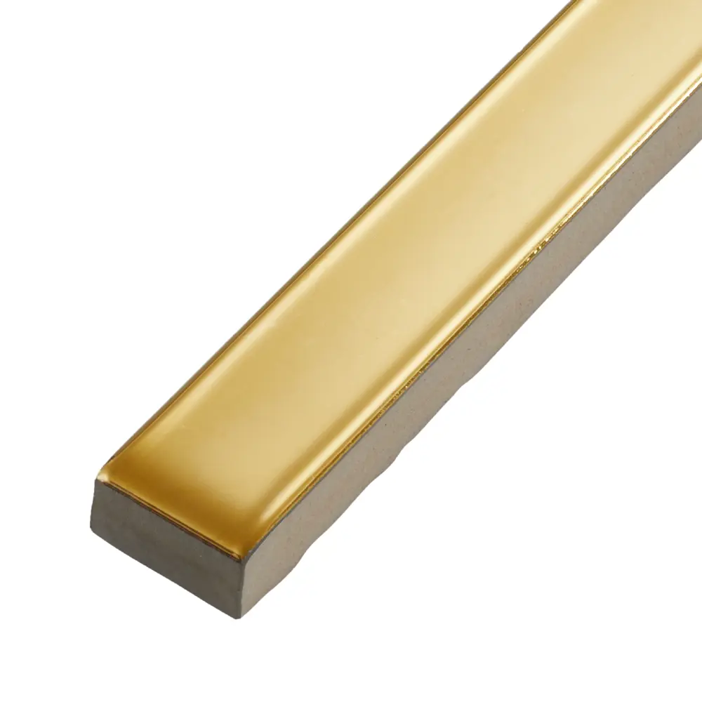 Бордюр Goldgloss 1.6x60 см цвет глянцевый золото 84299732 STLM-2177856 Santreyd - Вид №1