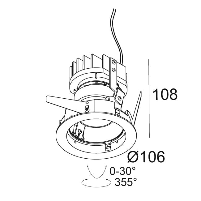 Регулируемый светодиодный прожектор Deltalight iMAX ARCH-00010169 - Вид №4