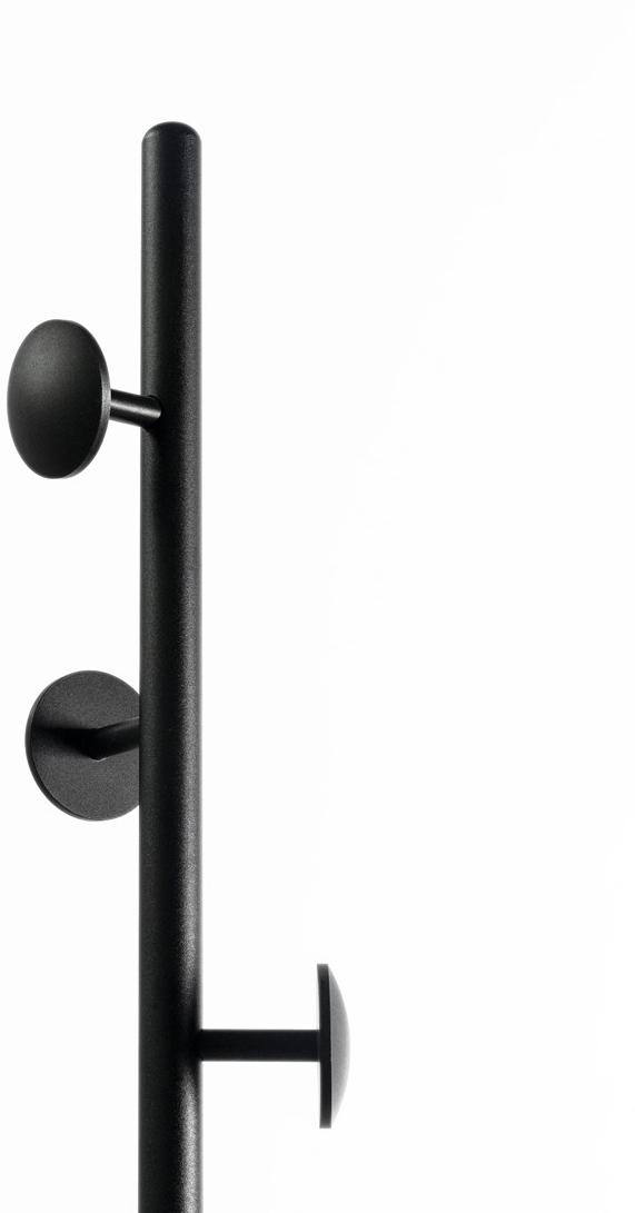 Bentu Design Вешалка из алюминия с основанием из венецианского терраццо 8 C245550  - Вид №4