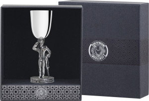 10639979 Аргента (Россия) Рюмка "Честь имею" Серебро 925