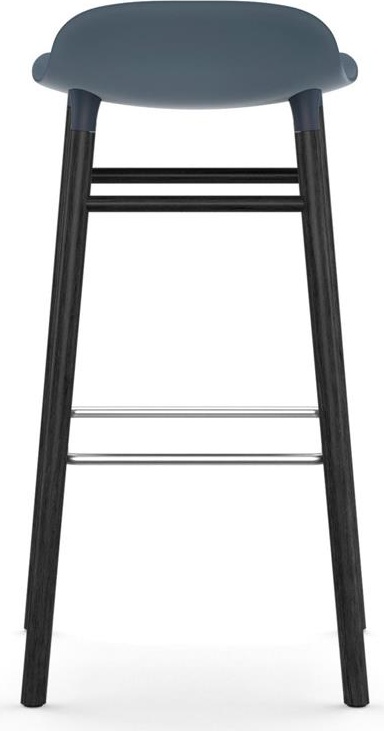 603221 Барный стул 75 cm Black Blue Normann Copenhagen Form - Вид №3