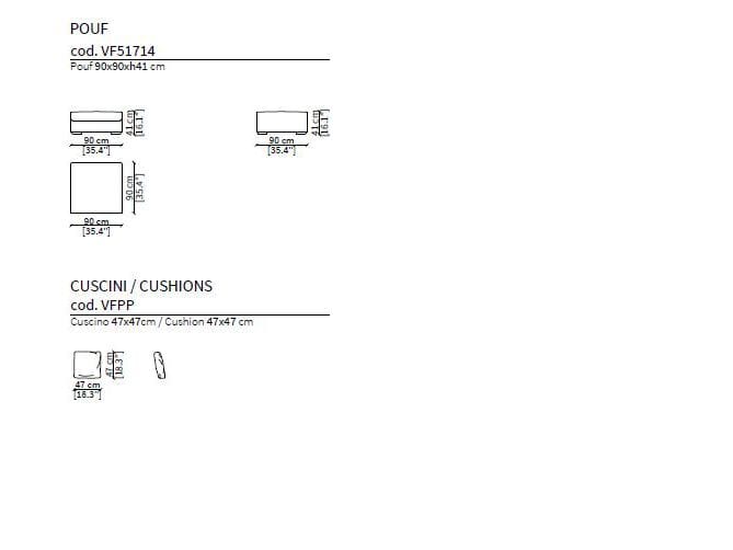 Ткань диван Vittoria Frigerio RANIERI ARCH-00022947 - Вид №8