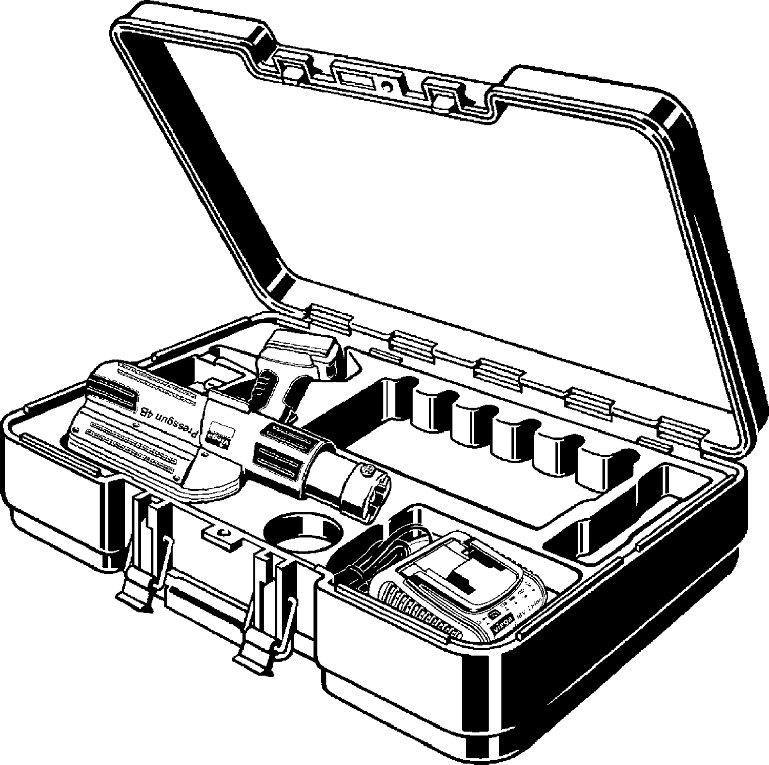 612 030 1) Модель 2298.2 Трубопроводные системы  Системные пресс-инструменты  Системные пресс-инструменты  Аккумуляторная батарея Santreyd  - Вид №1