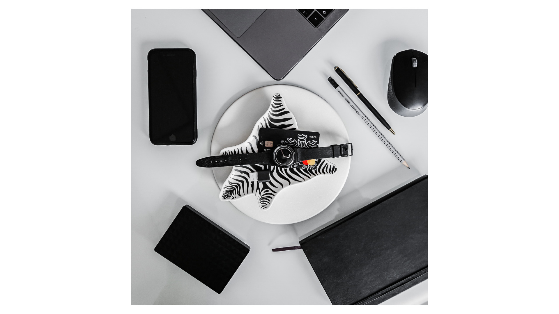 10651378 RUPOR manufactory Мелочница ЗЕБРА Фарфор  - Вид №3