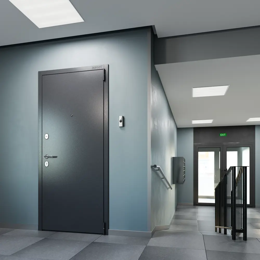 TOREX Моско Айс - входная дверь с усиленной защитой и отделкой орех лучистый 89422151 STLM-1568656 - Вид №16