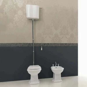 42603 Компакт унитаз с бачком Белый  Contea Италия