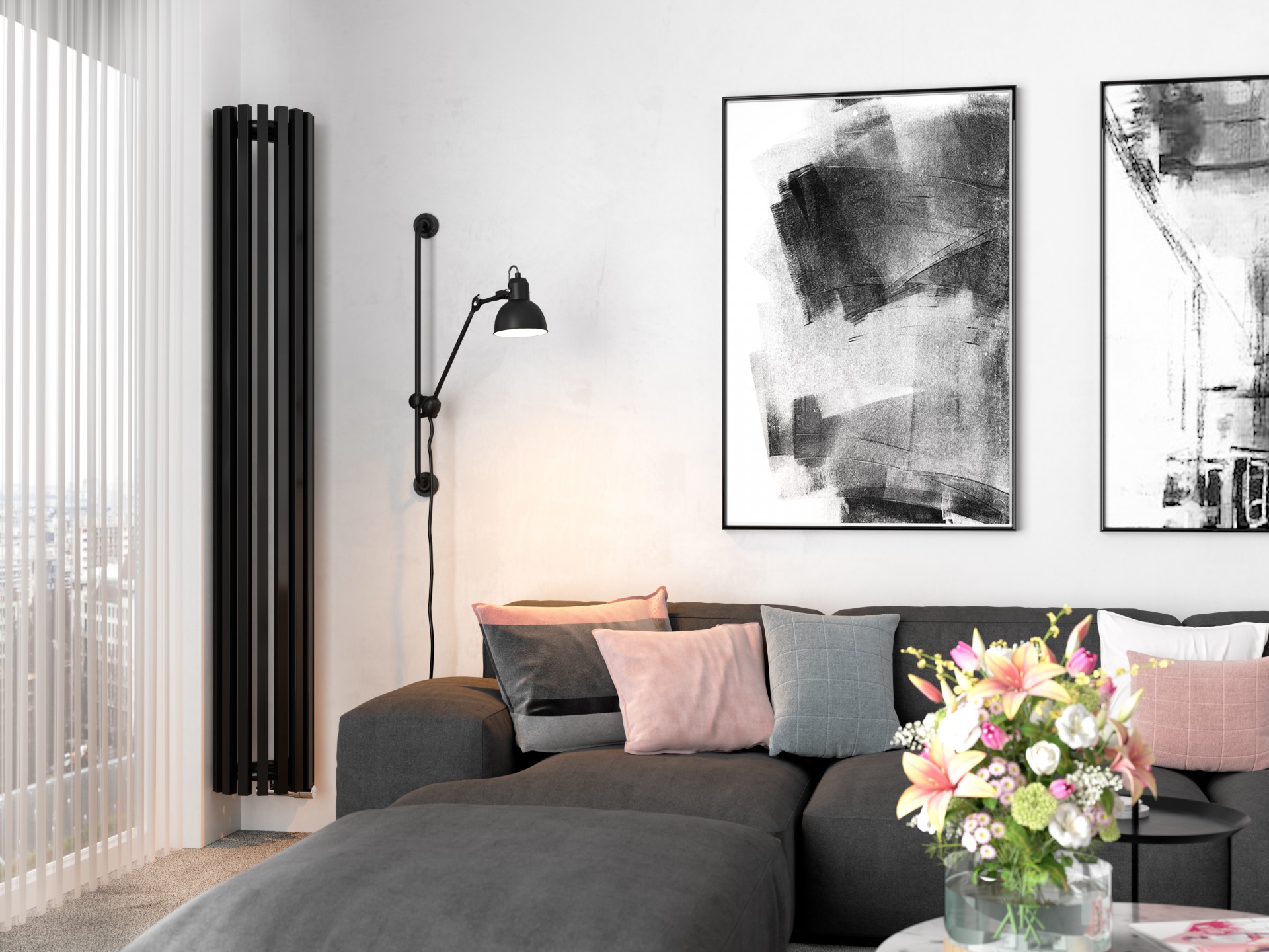 Полотенцесушители WGVEC190028 Triga ANC Terma 12.95  - Вид №2