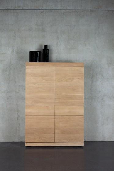 Ethnicraft Комод из массива дуба с дверцами и ящиками Oak burger 51396 - Вид №2