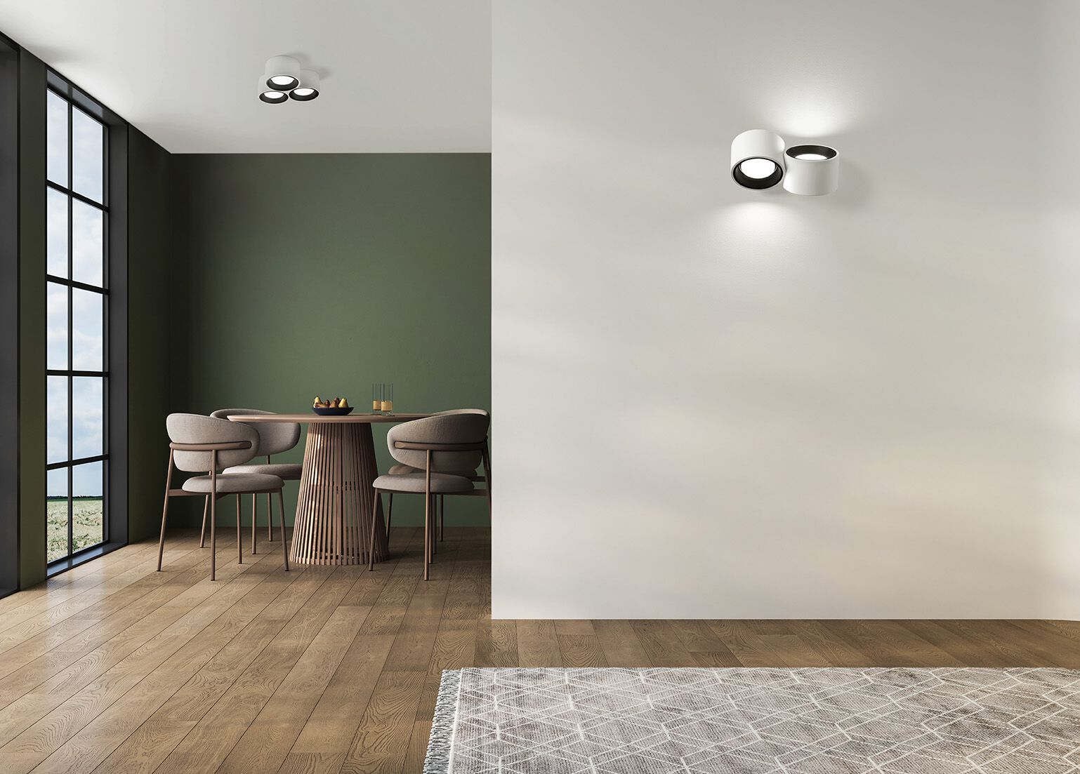 Гипсовая настенная лампа Tecnico NASSO 2 TONDA ARCH-00001324 - Вид №3