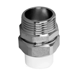 Муфта разъемная раструбная Ростерм 1"x20 мм НР полипропилен