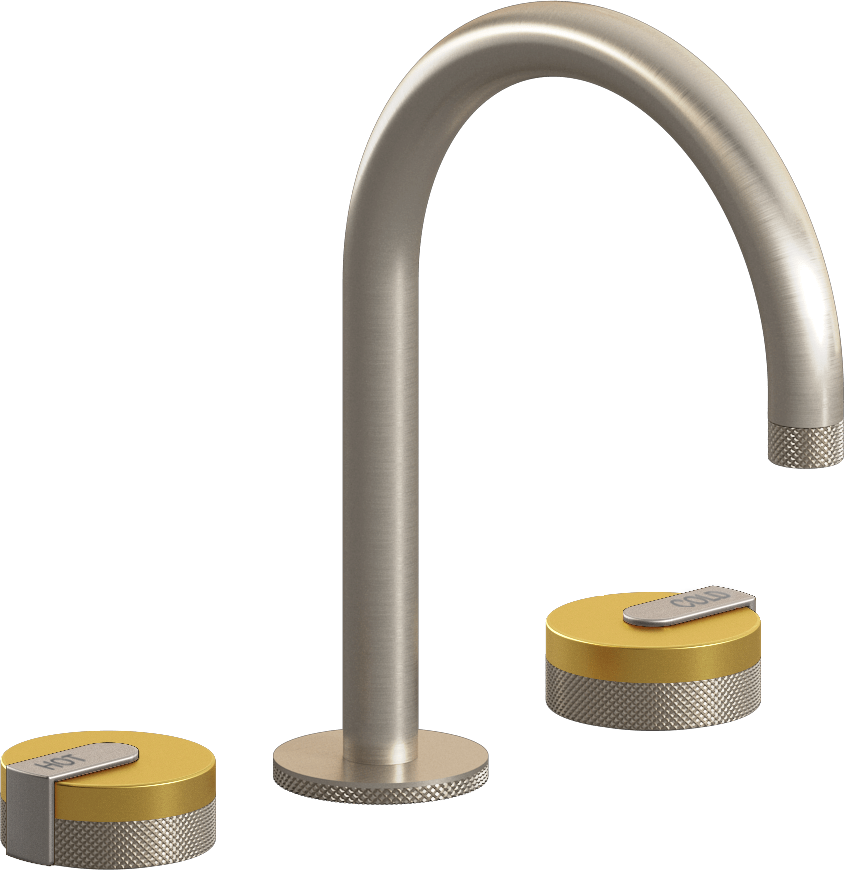 E-11512-R1BAU-L1SN-BNi Смеситель для умывальника на 3 отвертия GRAFF MOD+