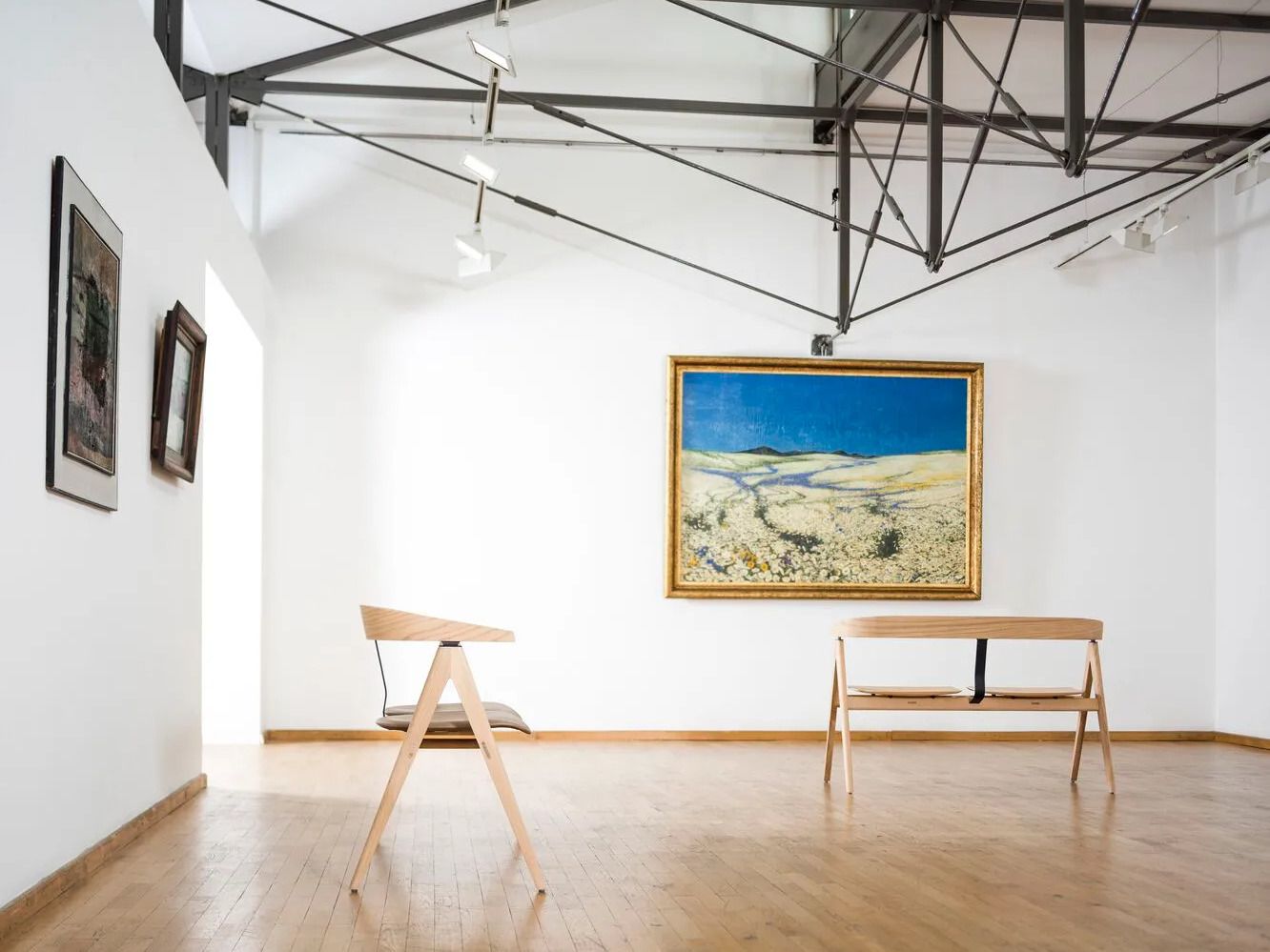 Кожаная мягкая скамья со спинкой Gazzda Ava ARCH-00114690 - Вид №8