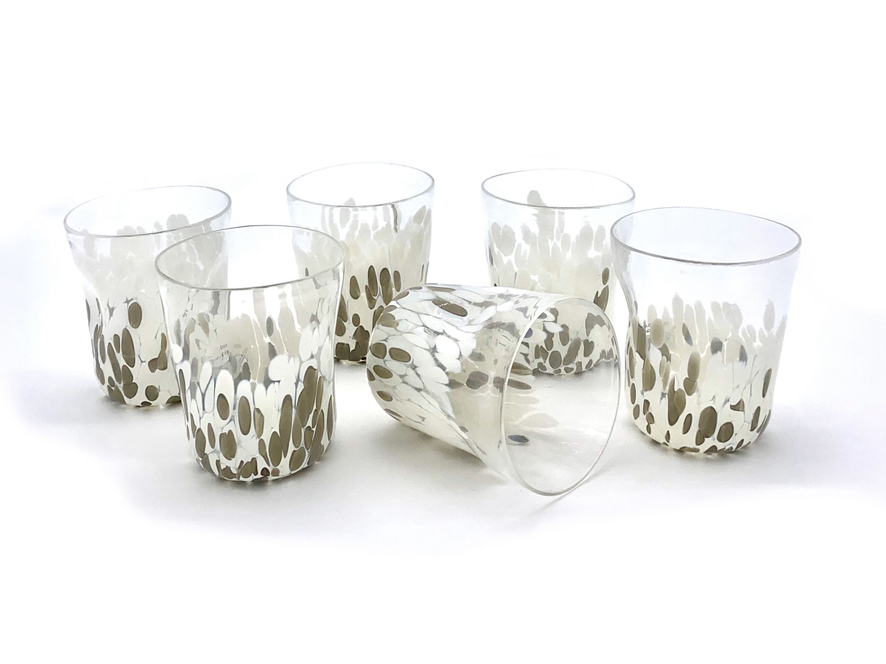 Набор из шести стаканов из муранского стекла ручной работы YourMurano готы ARCH-00105040