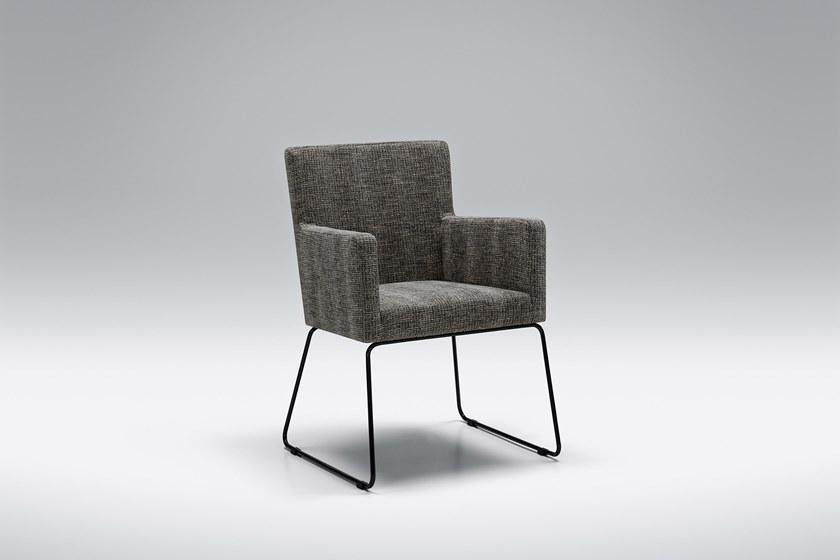 Sits Санный стул с обивкой из ткани Clark sun-id-1464444 - Вид №5