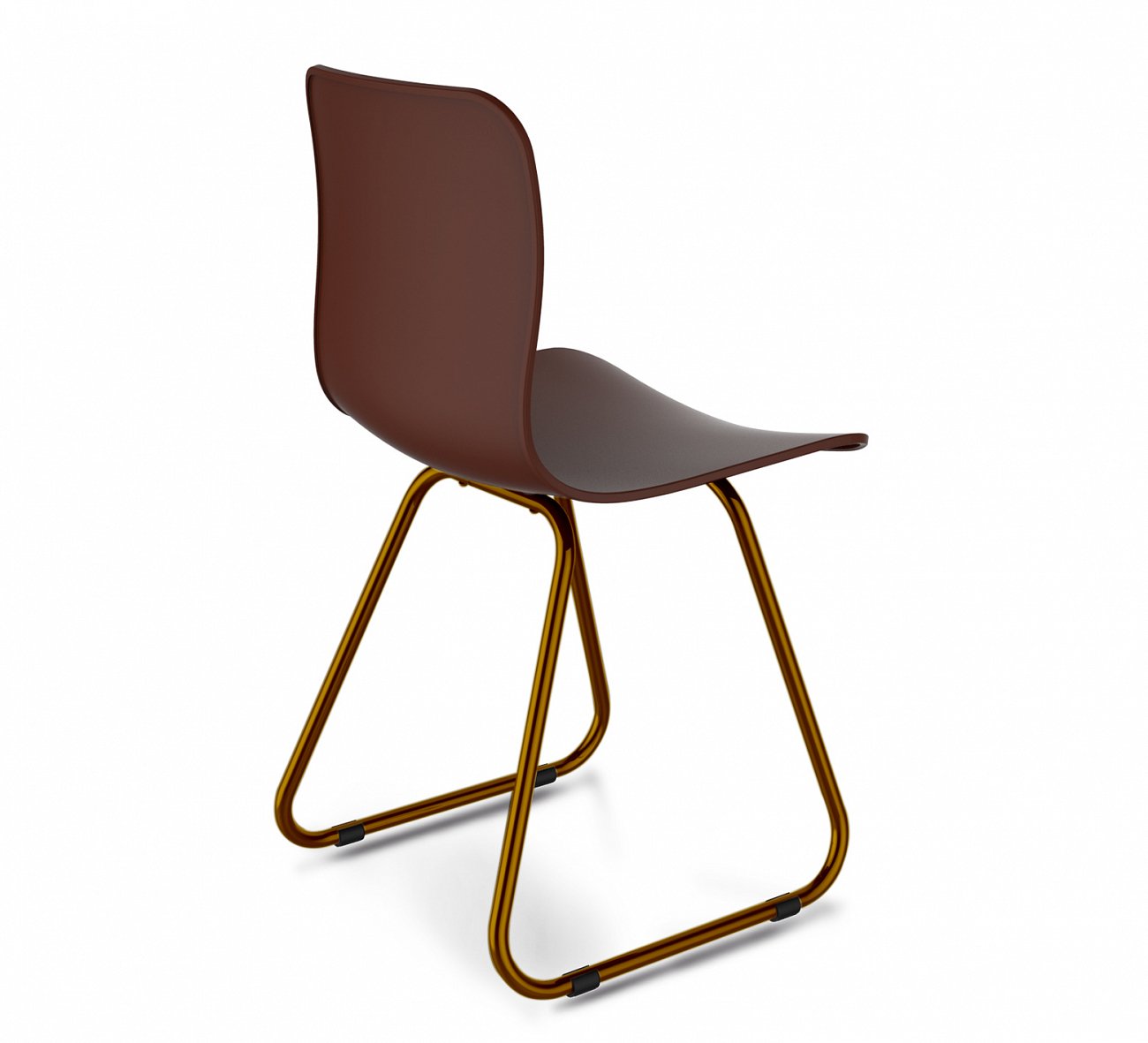 Стул DSR Коричневый S41 SHEFFILTON ДИЗАЙНЕРСКИЕ, DSR 015595 Коричневый  - Вид №2