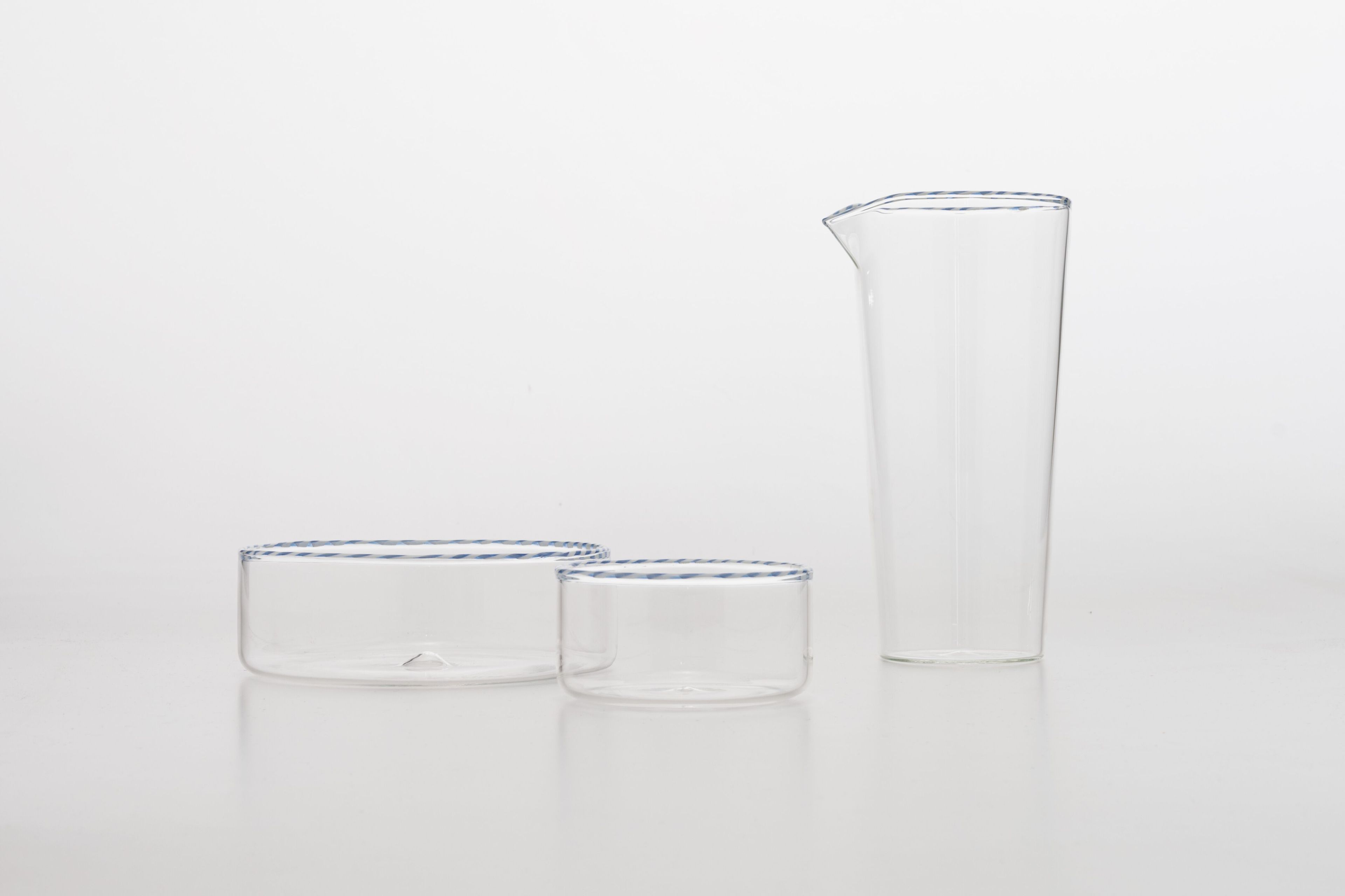 Стакан для воды из боросиликатного стекла Zafferano плетение ARCH-00105843 - Вид №4