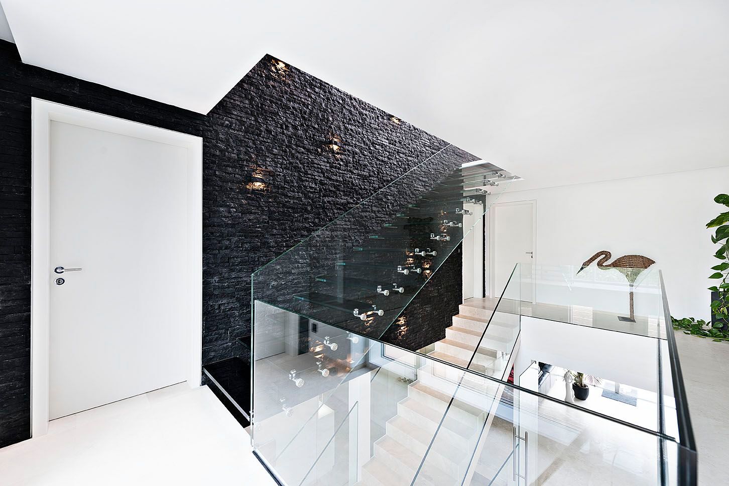 Прямая лестница из стекла Siller Treppen Mistral ARCH-00094371 - Вид №2