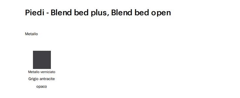 Двуспальная кровать из ткани BONALDO Blend ARCH-00056975 - Вид №8