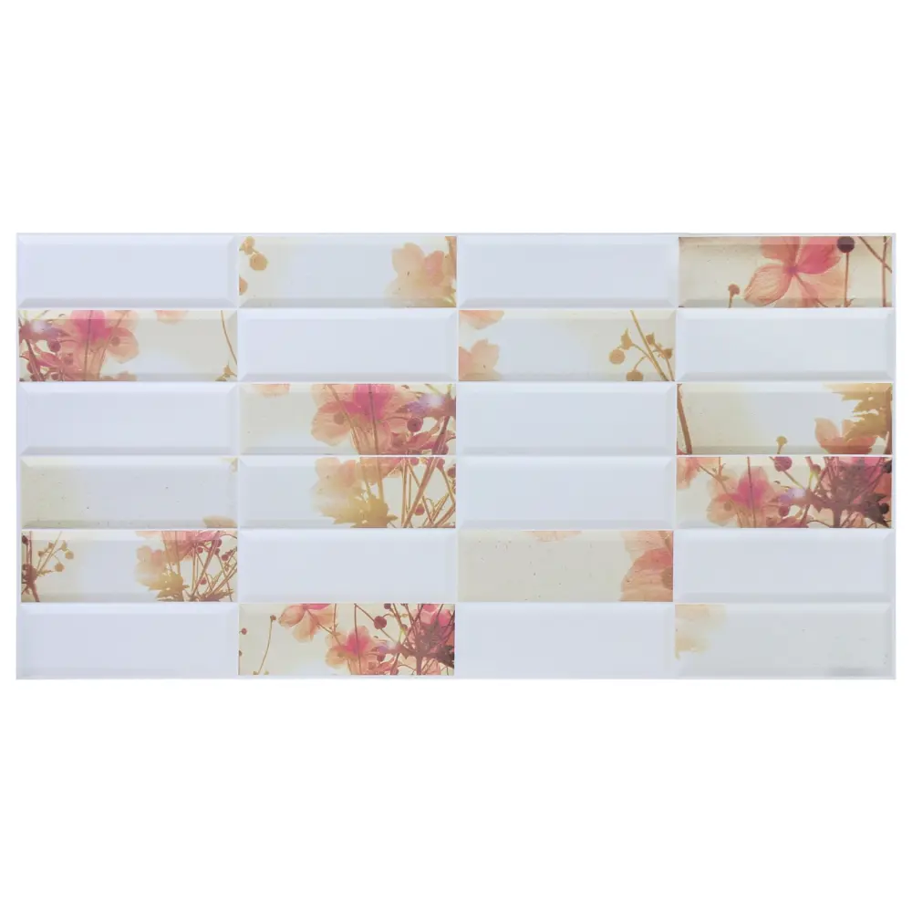 Панель ПВХ листовая 0.3 мм 955х480 мм Цветы 0.46 м² GRACE STLM-2190287 - Вид №2