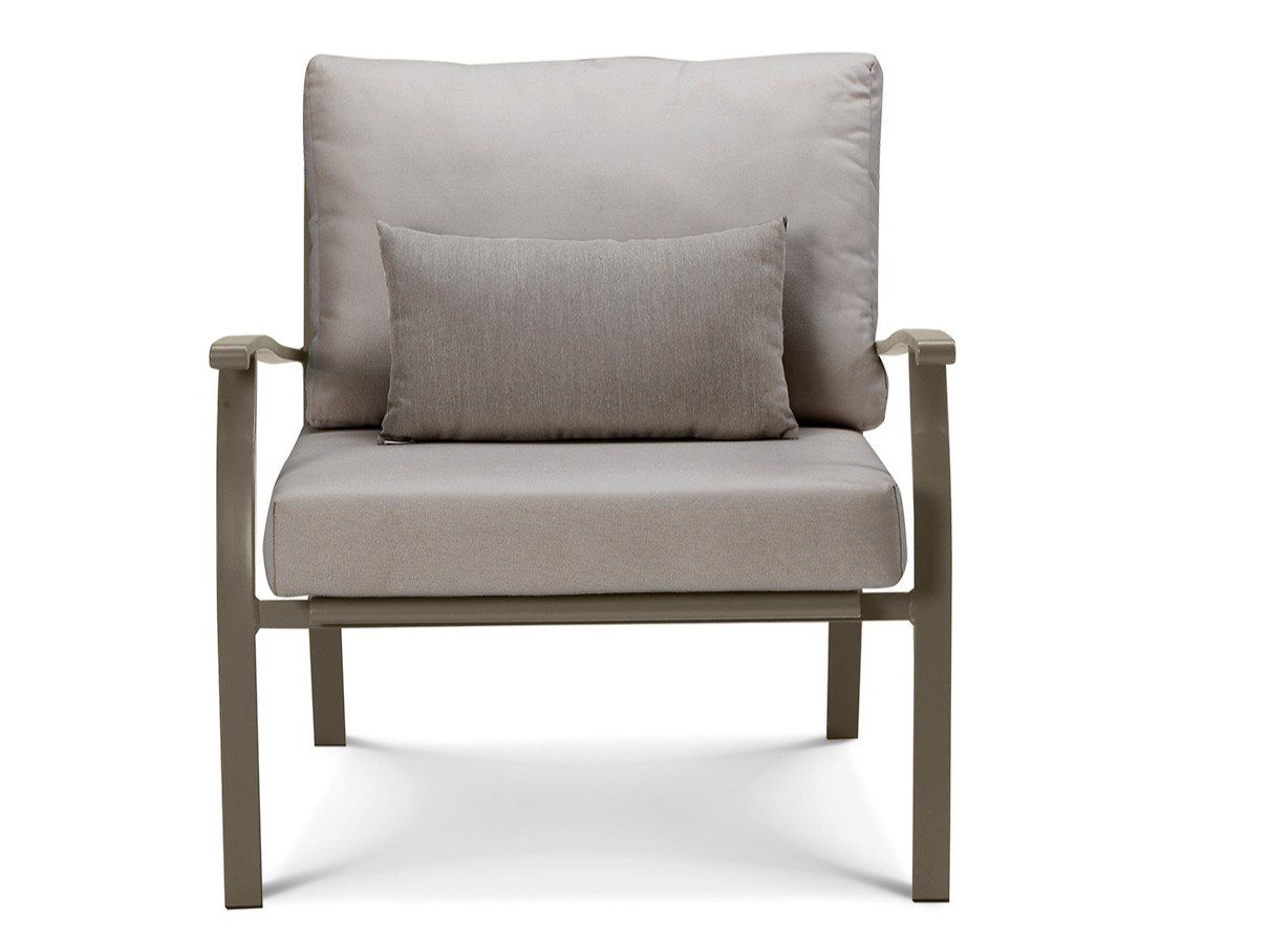 Штабелируемый садовый стул из оцинкованной стали Ethimo эликсир ARCH-00092339 - Вид №12