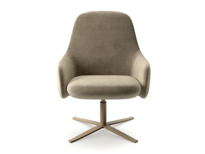 Тканевое кресло с подлокотниками