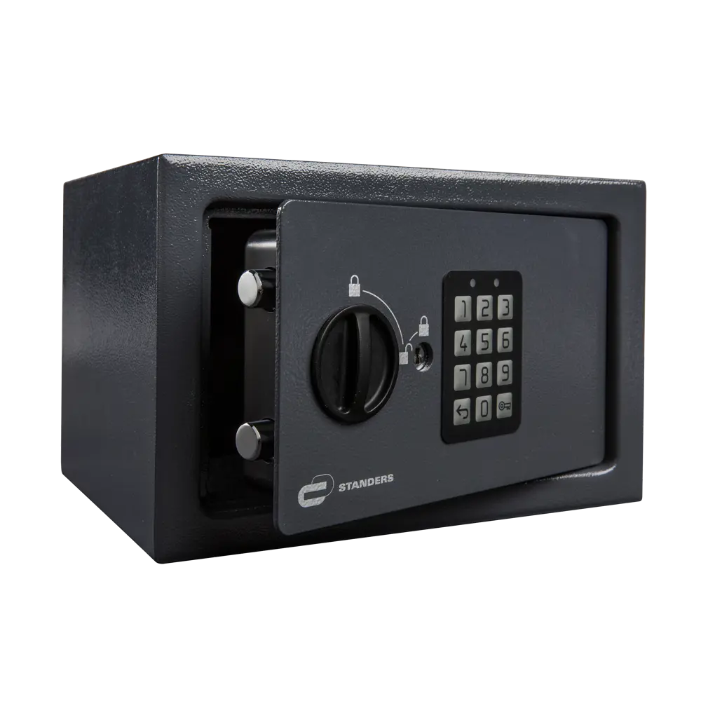 Сейф Standers 9/10 л с электронным замком 28x18x20 см сталь 85155396 STLM-2063934  - Вид №1