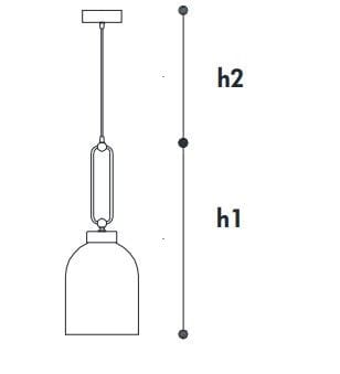 Выдувное стекло светодиодный подвесной светильник Italamp Valentina ARCH-00097917 - Вид №3