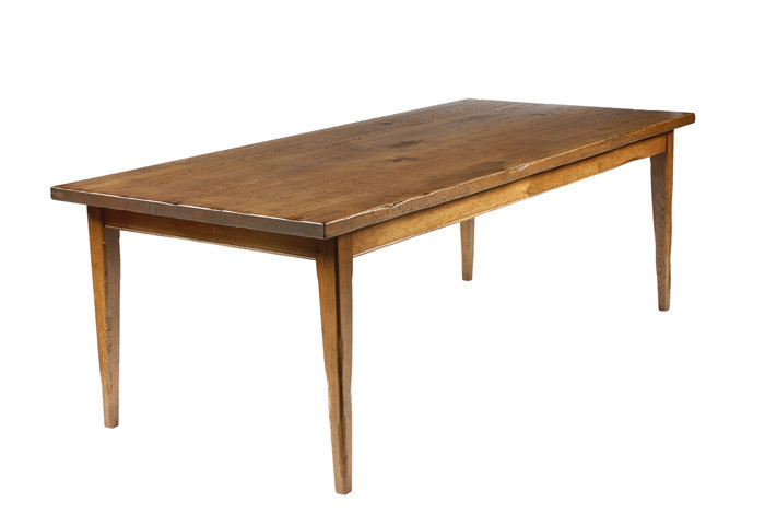 HT221A Примитивный обеденный стол ijlbrown  - Вид №1