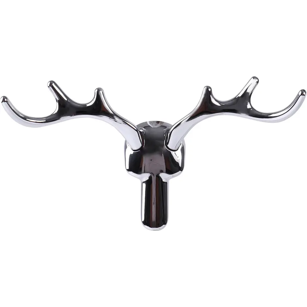 Крючок Larvij Олень цинковый цвет хром STLM-2182784 - Вид №1