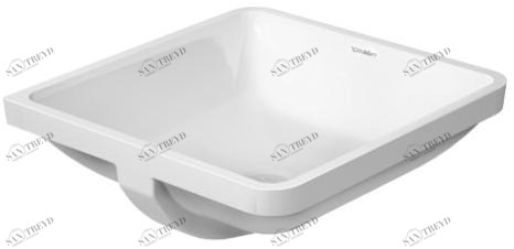 030543 Встроенная раковина под столешницу овальная Duravit Starck 3