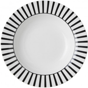 Тарелка глубокая DUTCH ROSE Полоска 22 см