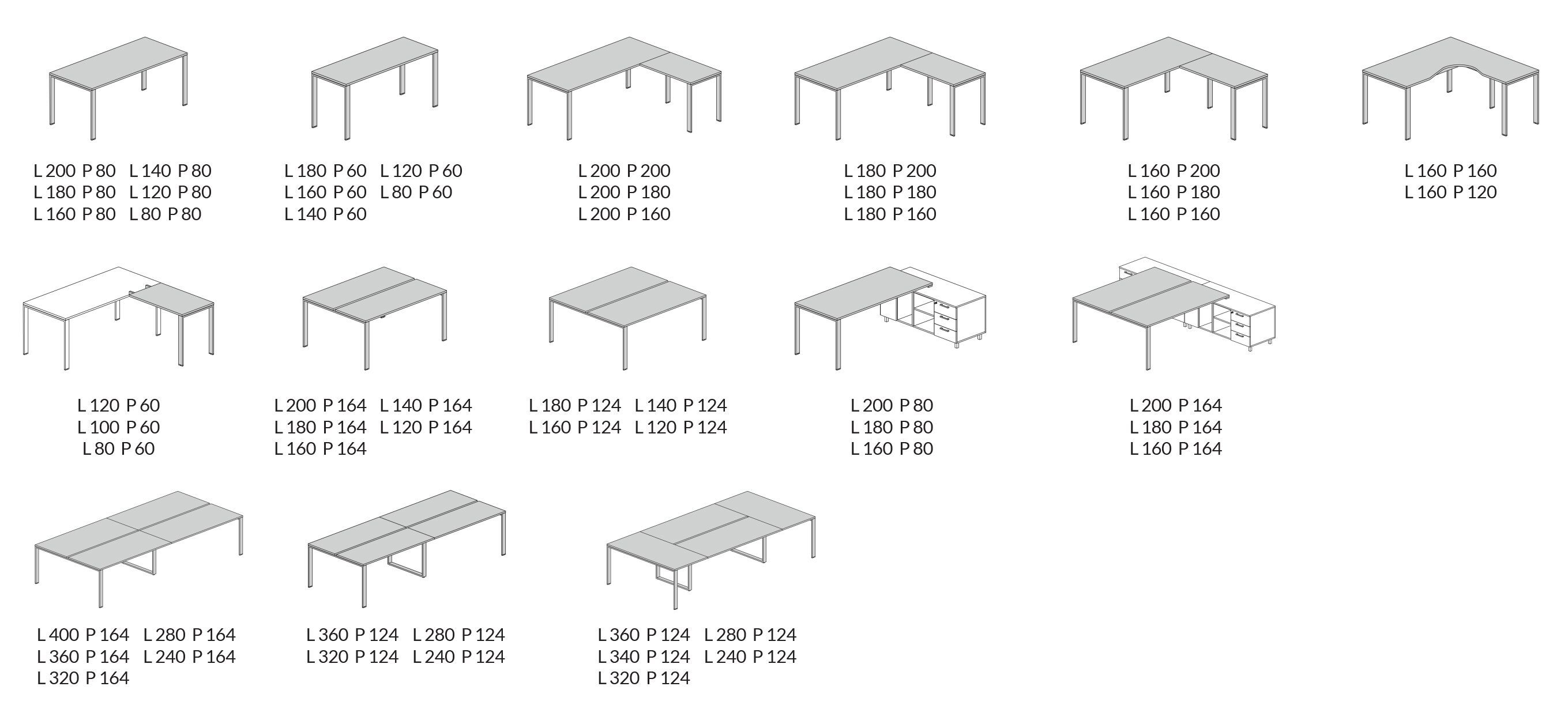 Стол / Стол для совещаний с меламиновой столешницей About Office Funny ARCH-00043871 - Вид №7