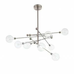 Подвесная светодиодная люстра ST Luce Giacio SL377.302.08 бронза ST LUCE ДИЗАЙНЕРСКИЕ, GIACIO, ШАР 279972 Бронза
