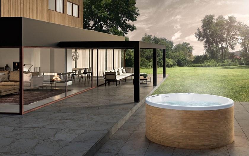 Albatros Круглый мини-бассейн с гидромассажем на 7 мест  04pap231  - Вид №1