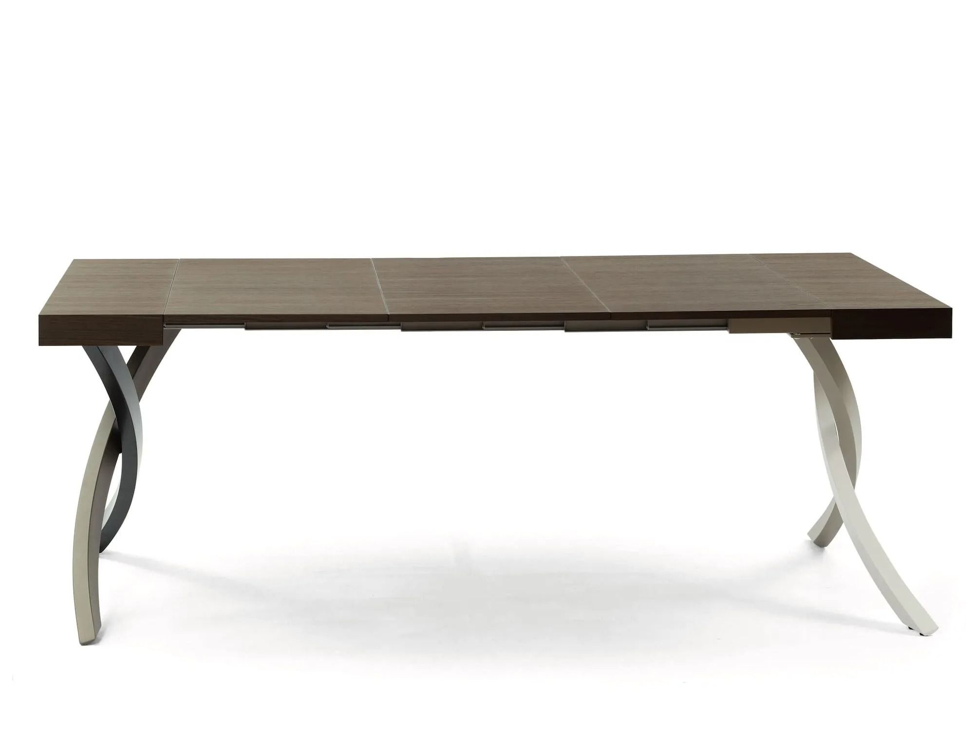 Выдвижная консоль из стали и дерева Bontempi Casa художественный ARCH-00037905 - Вид №7