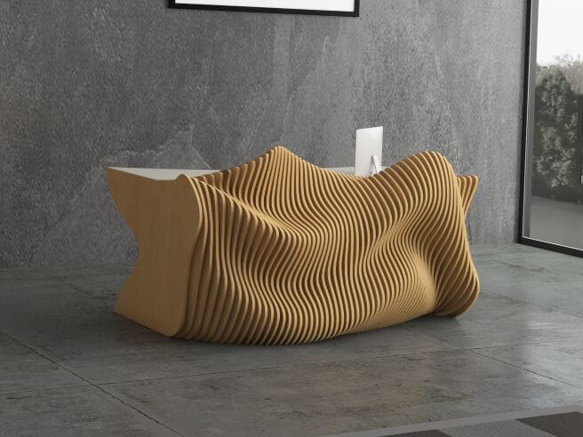 Стойка регистрации из фанеры MYWOODREAM FUSION ARCH-00099564