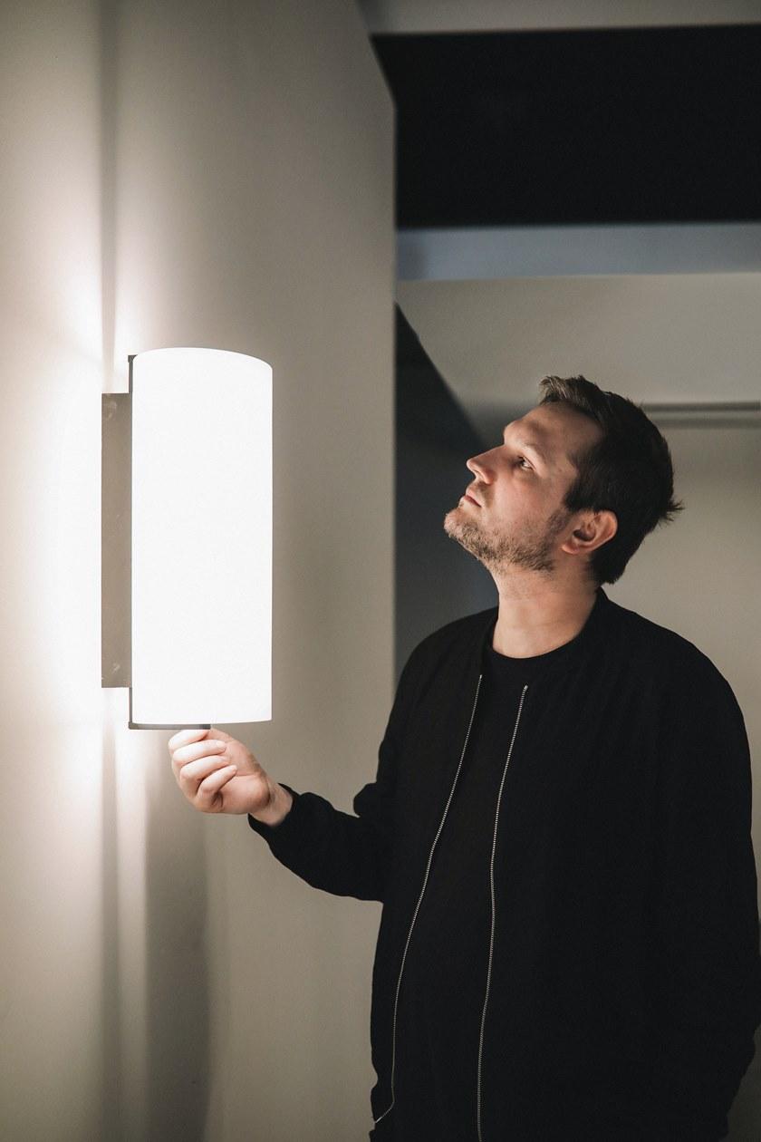 Vibia Настенный светильник из стекла Kontur sun-id-1469623 - Вид №3