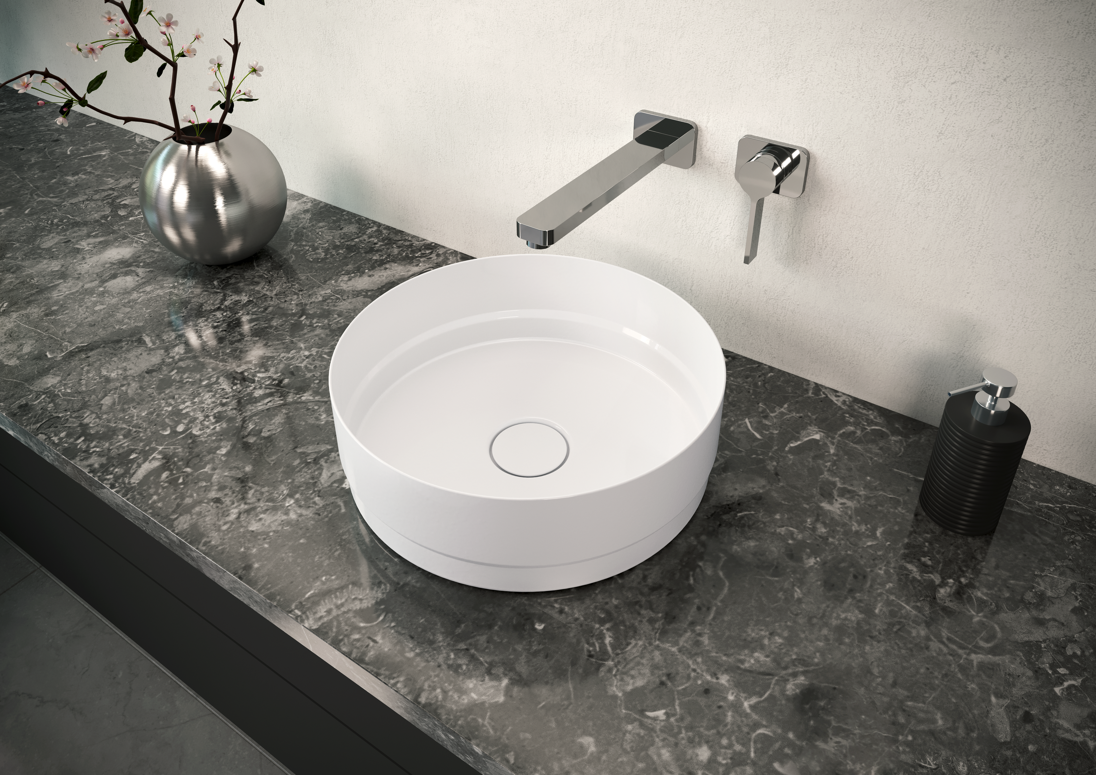 Умывальник KALDEWEI Сталь эмалированная 3191 445 теплый серый 10 3191445 - Вид №2