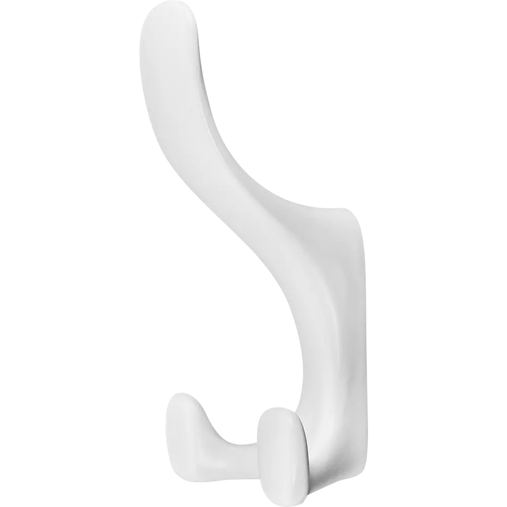 89364374 Мебельный крючок N00-N00-MW 10 см ЦАМ цвет белый STLM-1003606 EDSON 9103-N00-MW